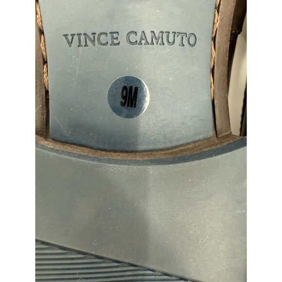 NWOT VINCE CAMUTO  Corwin Leather Horse-bit Dark Brown Loafers - Size 9M - - Picture 11 of 11